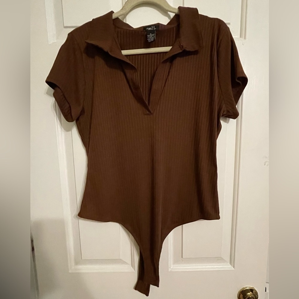 Collared Body Suit